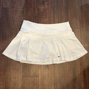 White Nike Tennis Skirt